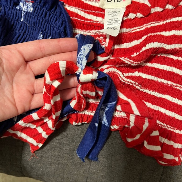 BIBI AMERICAN FLAG TUBE TOP - Picture 3 of 5